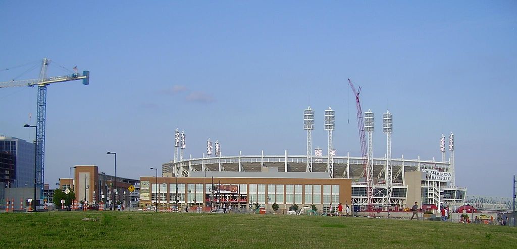 Great American Ball Park, home of the Cincinnati Reds
