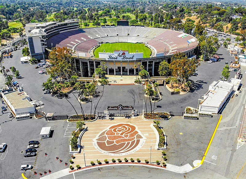 Rose Bowl, home of the  Rose Bowl