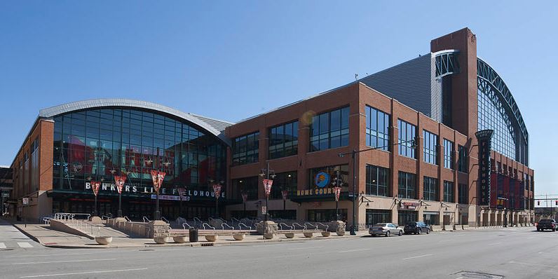 Gainbridge Fieldhouse, home of the Indiana Pacers