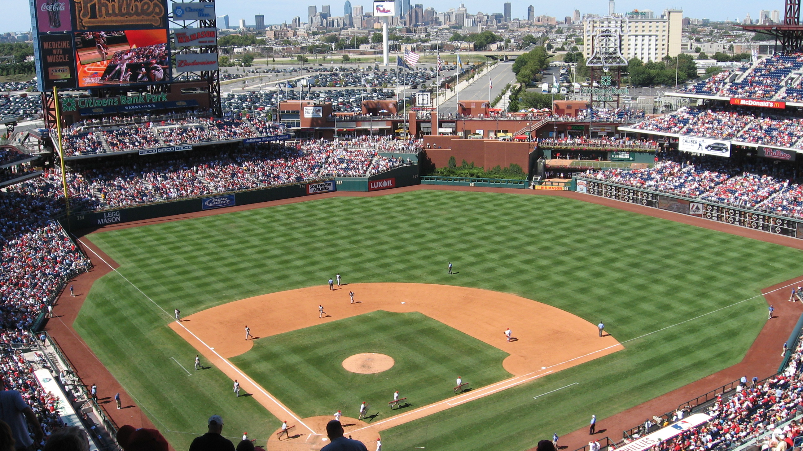 Citizens Bank Park, home of the Philadelphia Phillies