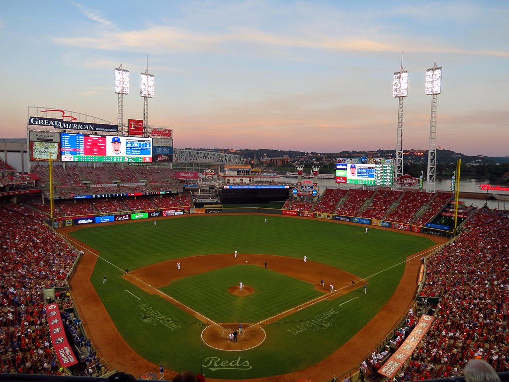 Great American Ball Park, home of the Cincinnati Reds
