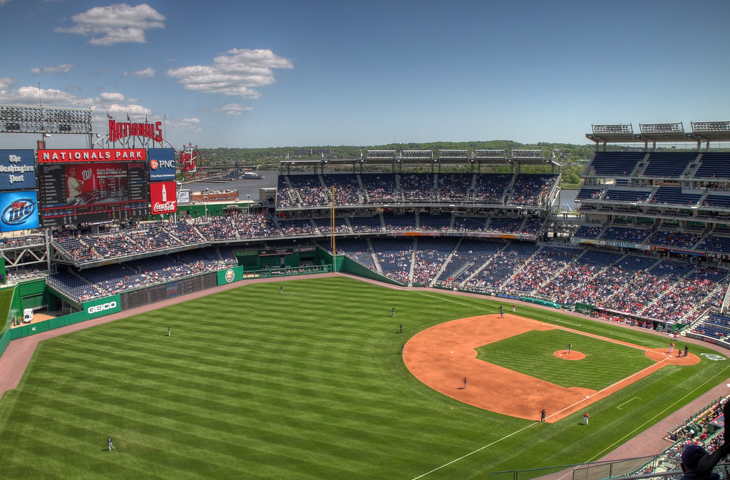 Nationals Park, home of the Washington Nationals