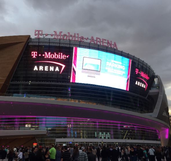T-Mobile Arena, home of the Vegas Golden Knights